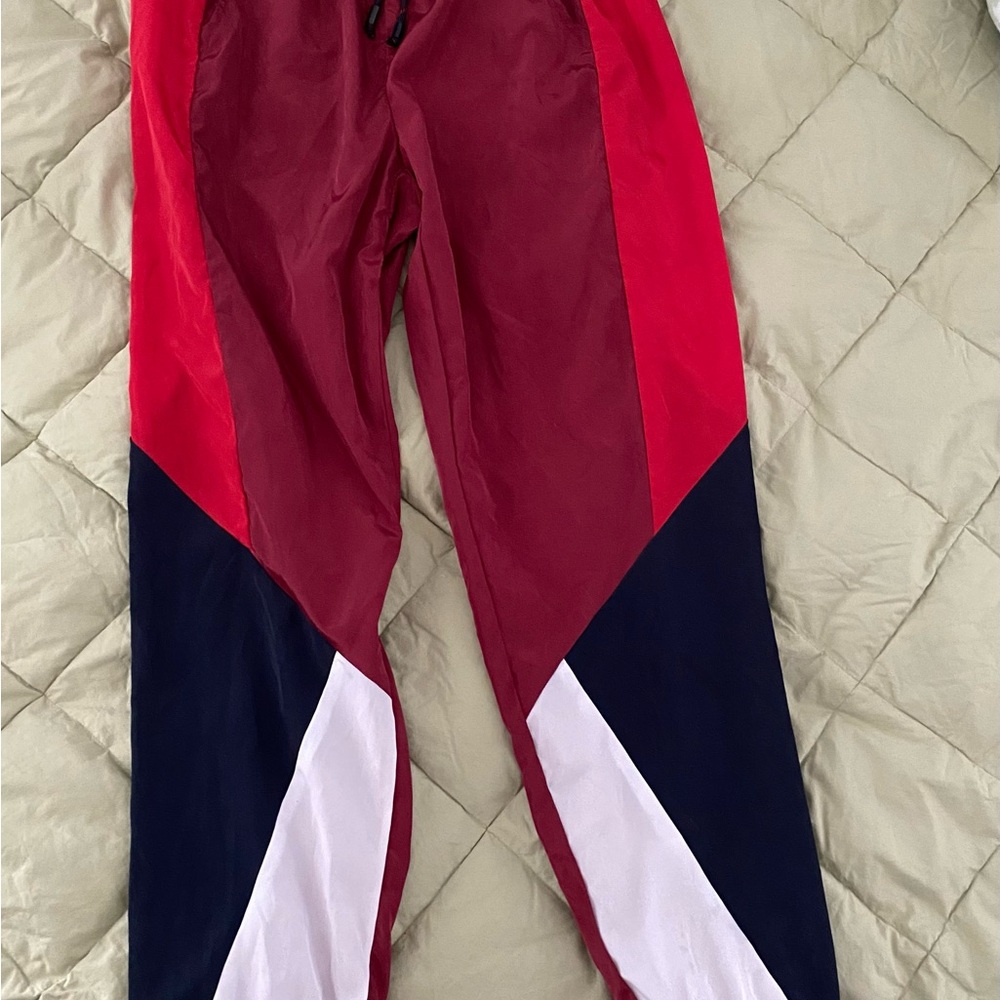 New Look Burgundy Sport jogger pants